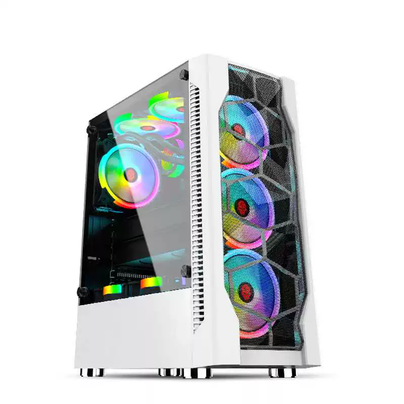 Esports Gaming Pc Build - ゲーミングPCケース、強化ガラス製サイドパネル、デスクトップ型eスポーツPCの水冷システム対応