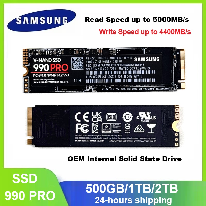 SAMSUNG SSD 990 PRO 内蔵ソリッドステート - Samsung Ssd 990 Pro のレビューと価格