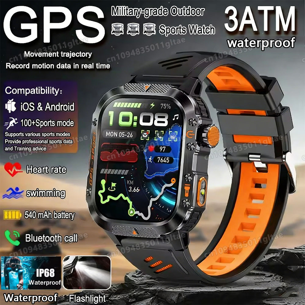 2026年型、軍用グレードのスマートウォッチ。GPS、フラッ - Phase Esports & Gaming Festival のレビューと価格
